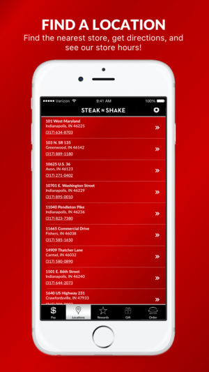 Steak and Shake Logo - Steak 'n Shake en App Store