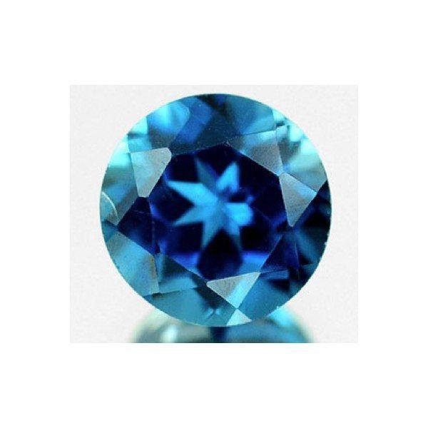 London Blue Color Logo - 1.69 ct Natural London blue Topaz loose gemstone for sale