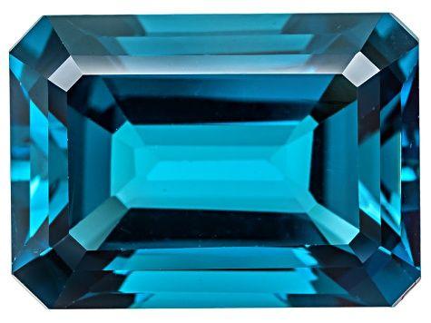 London Blue Color Logo - London Blue Topaz Loose Gemstone 8.00ct 14x10mm Emerald Cut - TO023 ...