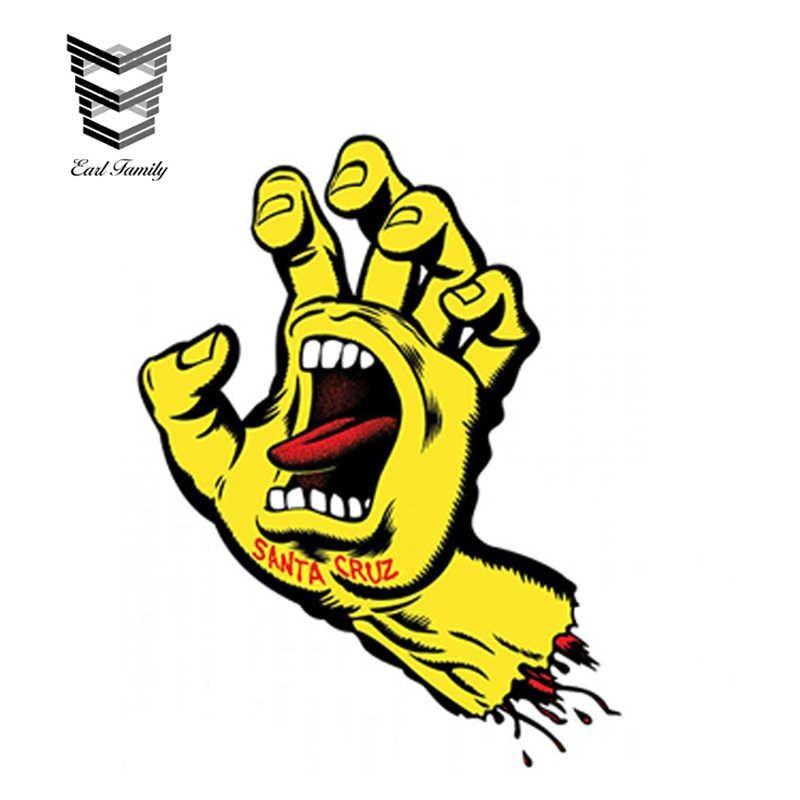 Santa Cruz Screaming Hand Logo - Detail Feedback Questions about EARLFAMILY 3D Car Styling Vinyl ...