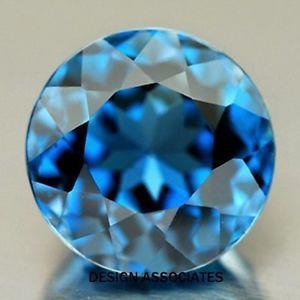 London Blue Color Logo - LONDON BLUE TOPAZ NATURAL 3 MM ROUND CUT 2 PIECE SET $1.99 AAA | eBay