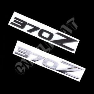 370Z Logo - 3D 370Z Logo Alloy Car Body Rear Emblem Stickers for NISSAN Fairlady ...