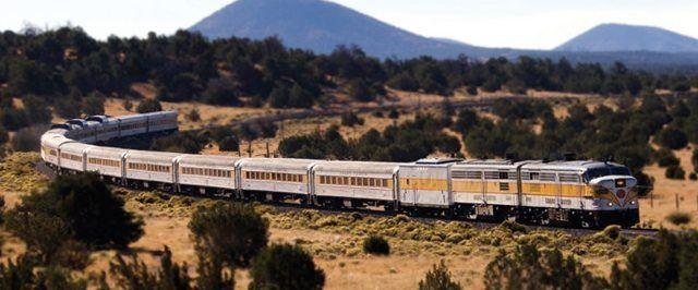 Grand Canyon Railroad Logo - Taking a Ride on the Grand Canyon Train | Ruby: a blog by Virgin ...