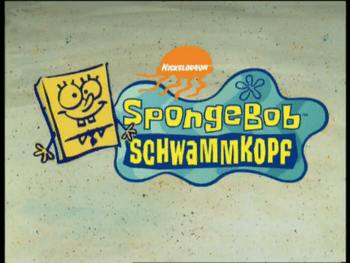 Old Spongebob Logo - SpongeBob Schwammkopf