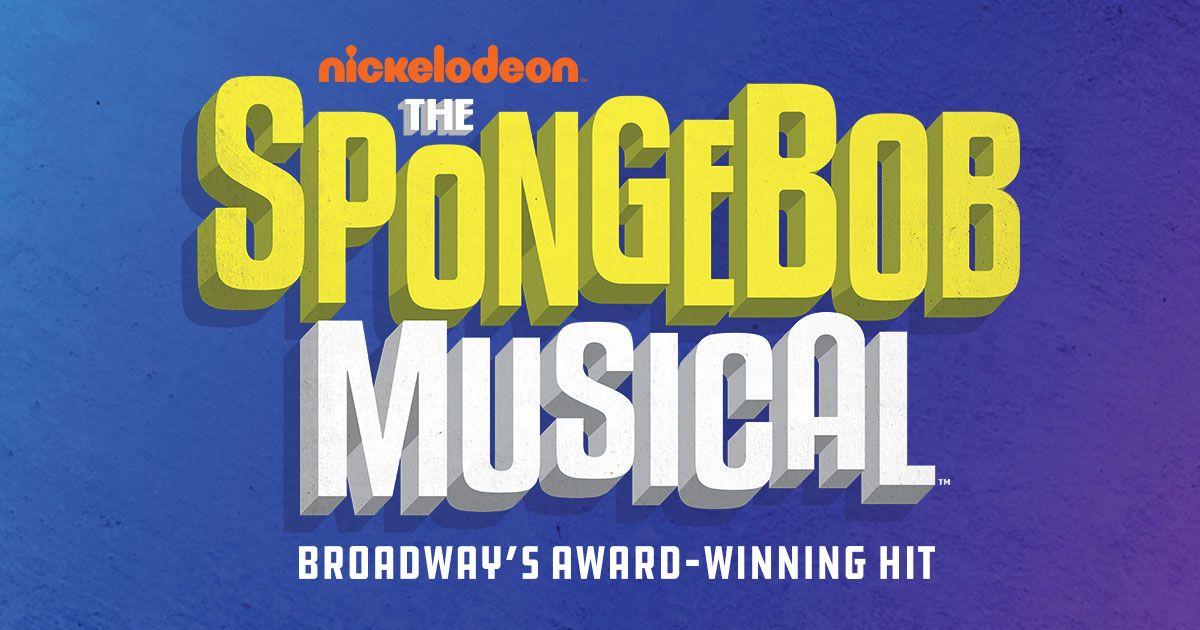 Old Spongebob Logo - THE SPONGEBOB MUSICAL. Official Hit Musical Site