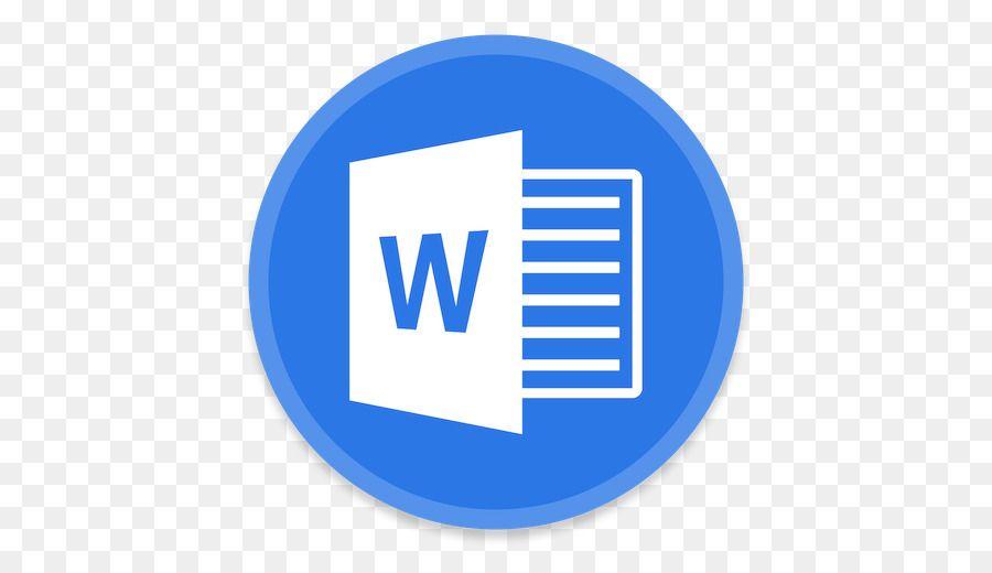 Word Circle Logo - Microsoft Word Microsoft Office 2016 Computer Icon png