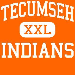 Tecumseh Indians Logo - Tecumseh Indians Gifts on Zazzle