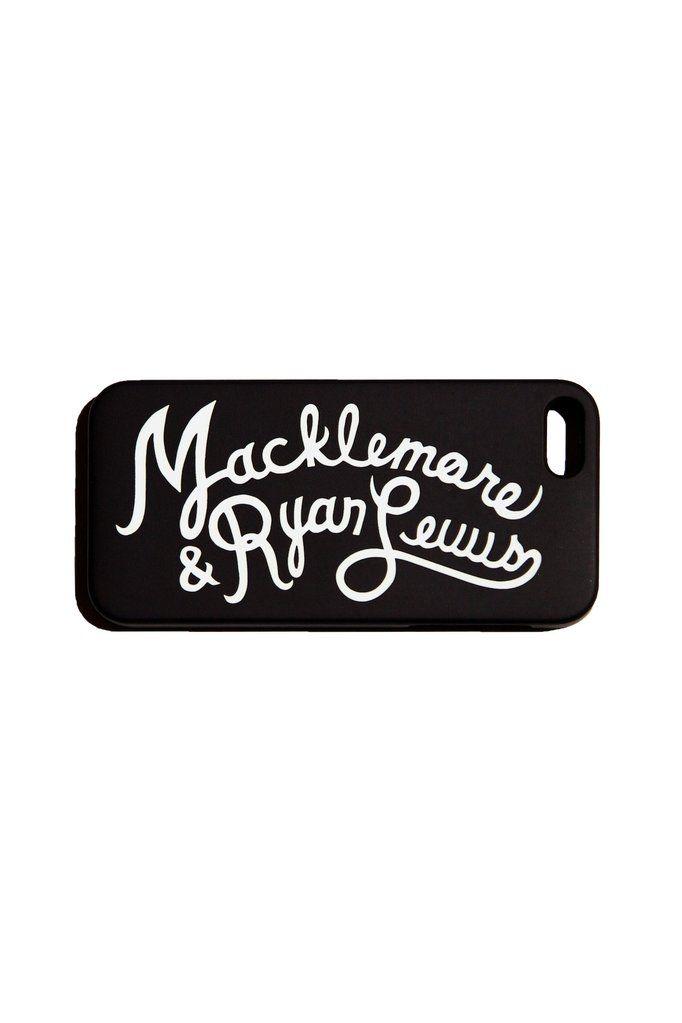 Macklemore Logo - SALE Logo Black iPhone 5 Case – Macklemore Merchandise