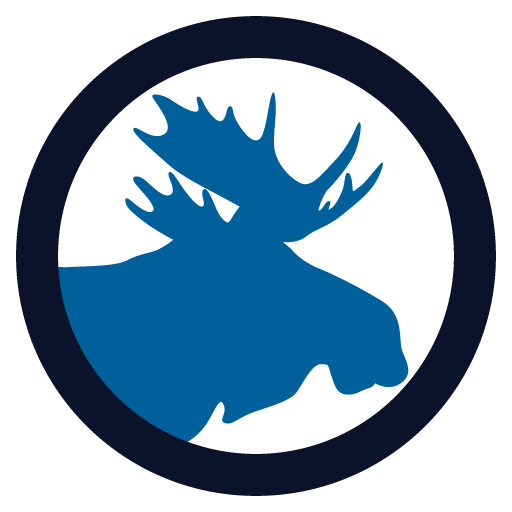 Blue Moose Logo - The Blue Moose | A Place in East Grand Forks