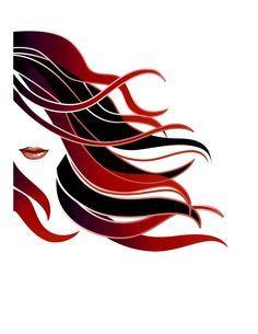 Red Hair Logo - Best Branding Ideas image. Branding ideas, Beauty logo, Hair