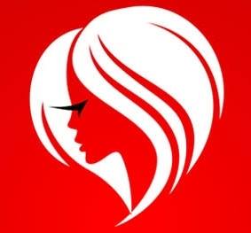 Red Hair Logo - An Organic Hair Salon