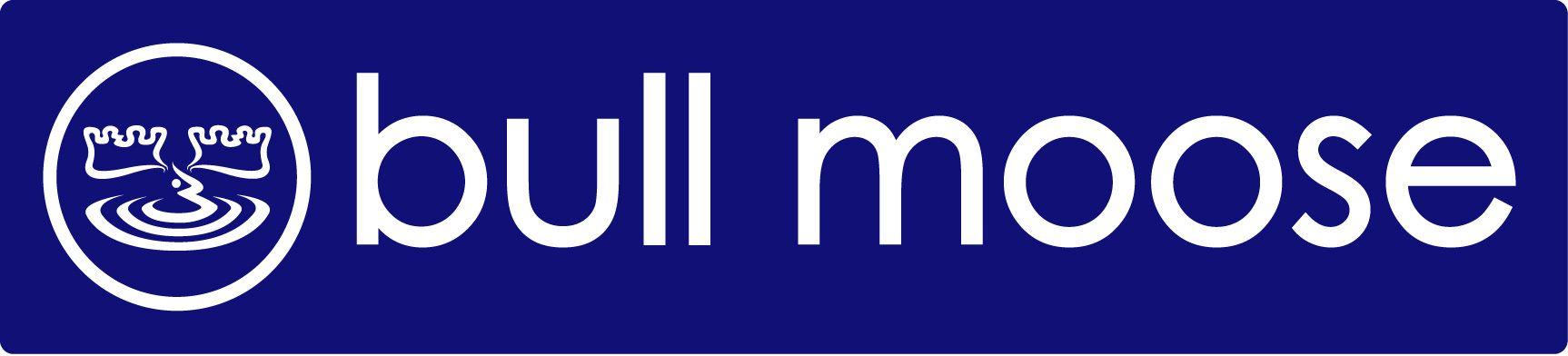 Blue Moose Logo - Bull Moose
