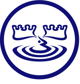 Blue Moose Logo - Bull Moose Music