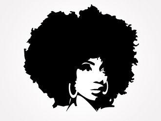 Afro Woman Logo - Afro girl logo design - 48HoursLogo.com