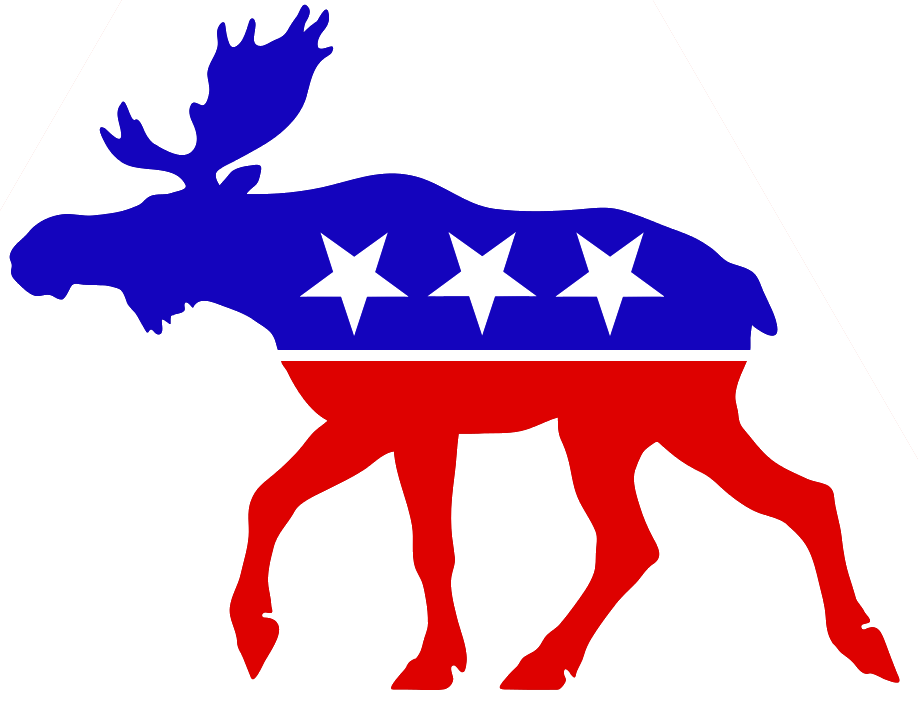 Blue Moose Logo - Progressive Party (United States, 1912)