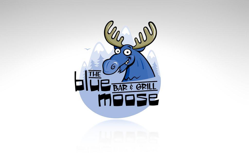 Blue Moose Logo - The Blue Moose Logo