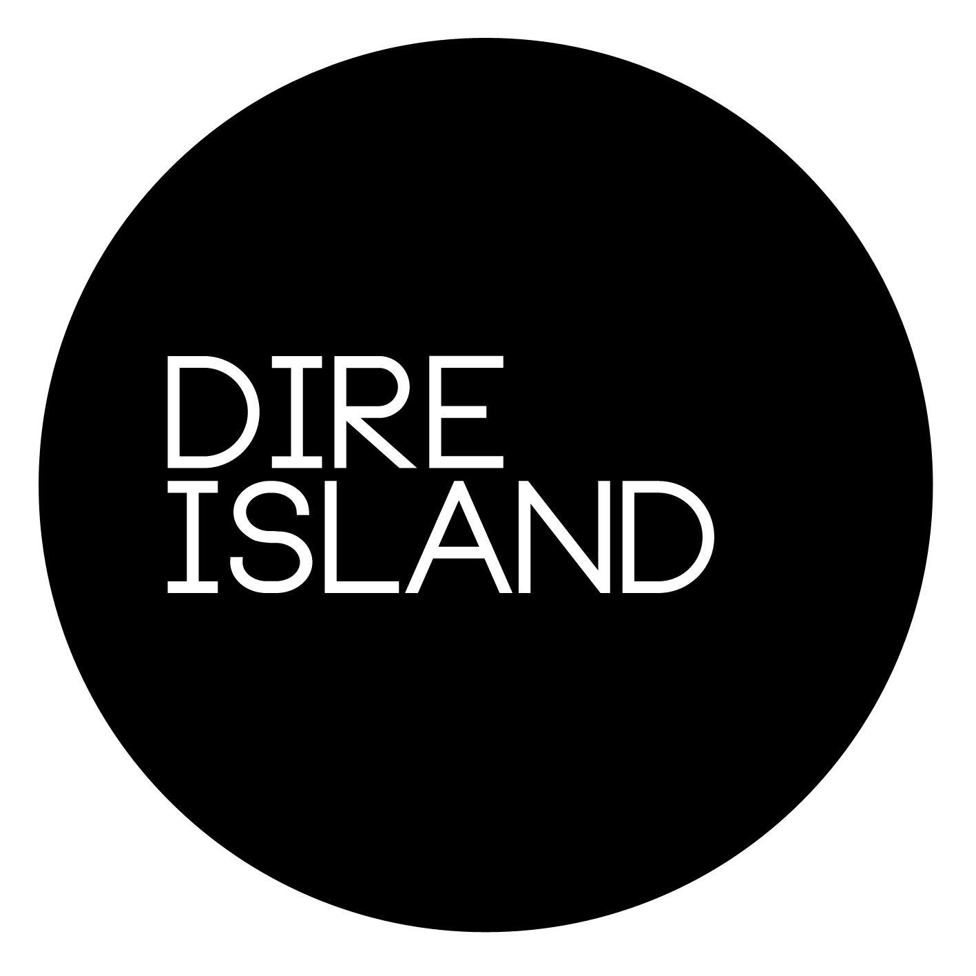 Indie Band Logo - Dire Island Band Logo - Blimpy Media