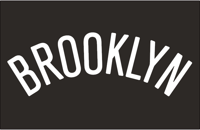 Brooklyn Logo - Brooklyn Nets Jersey Logo Basketball Association NBA
