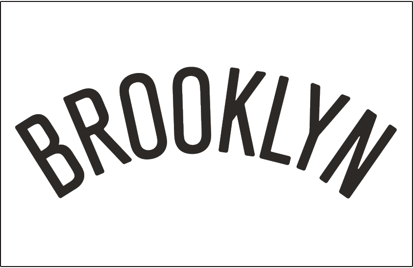 Brooklyn Logo - Brooklyn Nets Jersey Logo Basketball Association NBA