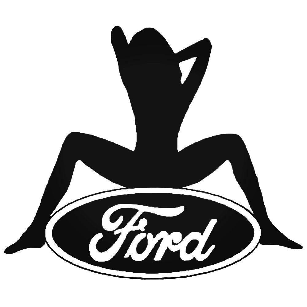 Ford Girl Logo - Sexy Ford Girl V1 Decal Sticker