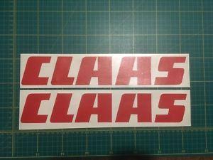 Claas Tractor Logo - Claas Ares Tractor Roof Decals Stickers Logo | eBay
