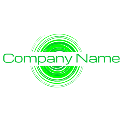 Green Swirl Logo - Split Green Swirl Logo Maker
