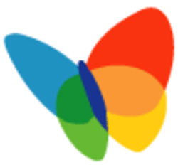Microsoft Butterfly Logo - Microsoft rainbow butterfly Logos