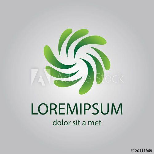 Green Swirl Logo - abstract green swirl logo this stock vector and explore