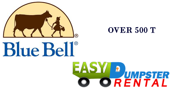 Blue Bell Ice Cream Logo - Blue Bell Ice Cream Recall - Easy Dumpster is Disposing