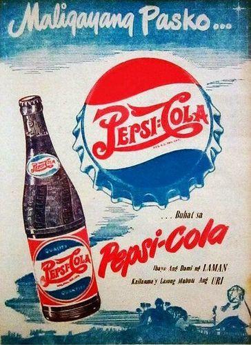 1950s Pepsi Cola Logo - Pepsi Cola. 1950s | Pepsi Cola | Pinterest | Pepsi cola, Pepsi and ...