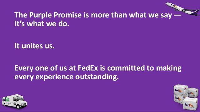 FedEx Purple Promise Logo - Fedex purple promise Logos