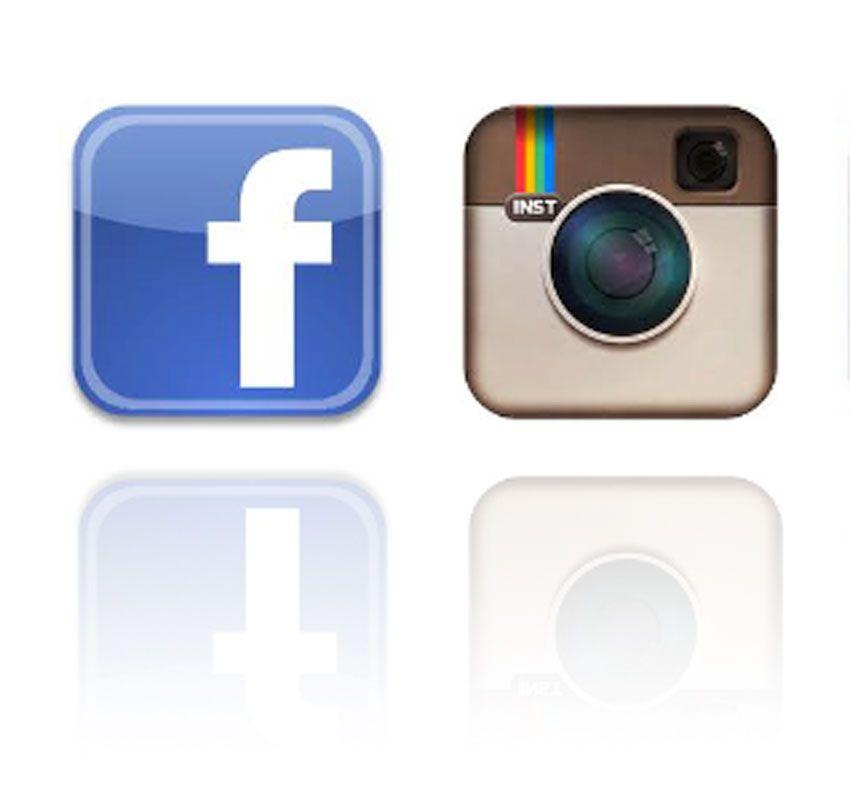 Only Facebook and Instagram Logo - Instagram and Facebook Together Drive Greater Efficiency | MANBIZ ISP