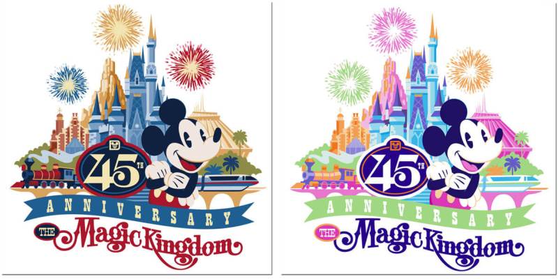 2016 Disney World Logo - Disney World's Magic Kingdom to celebrate 45th anniversary on October 1