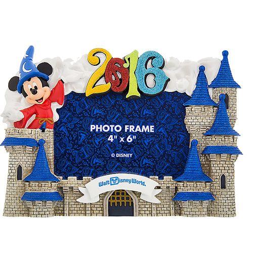 2016 Disney World Logo - Disney Picture Frame - 2016 Disney World Resin Photo Frame - 4 x 6