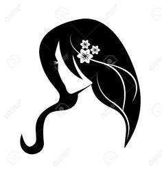 Girl Face Logo - 20 Best woman pretty face logo images | Hair, beauty salon, Woman ...