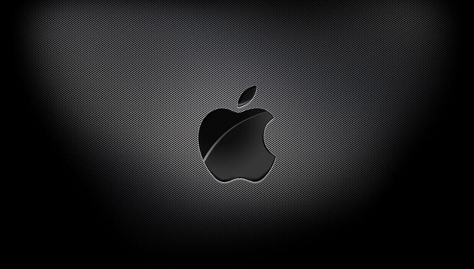 Apple PlayStation Logo - Download wallpaper 960x544 apple, mac, brand, logo, dark, light ...