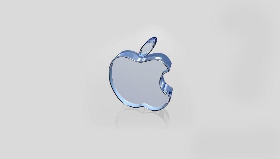 Apple PlayStation Logo - Download wallpaper 960x544 apple, mac, brand, glass, logo, surface ...