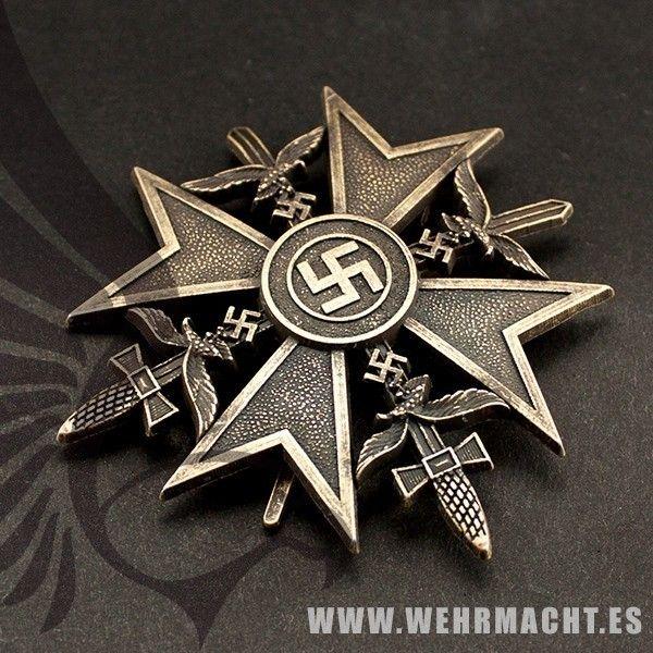 Spanish Cross Logo - Spanish Cross in Bronze - Wehrmacht.es