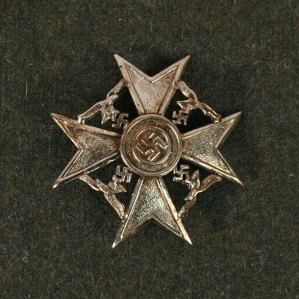 Spanish Cross Logo - WW2 German Spanish Cross Silver Award