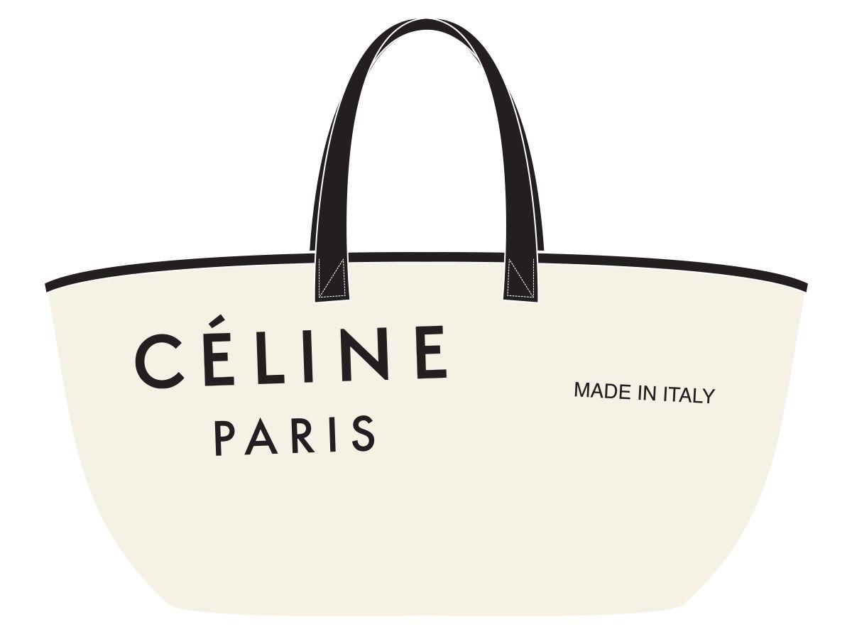Celine Paris Logo - Céline Made In Tote