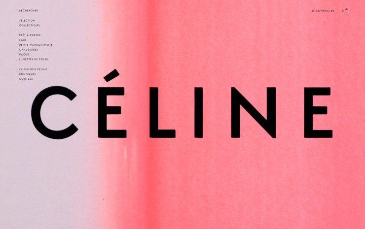 Celine Paris Logo - Paris fashion house Celine makes e-commerce debut on sophisticated ...