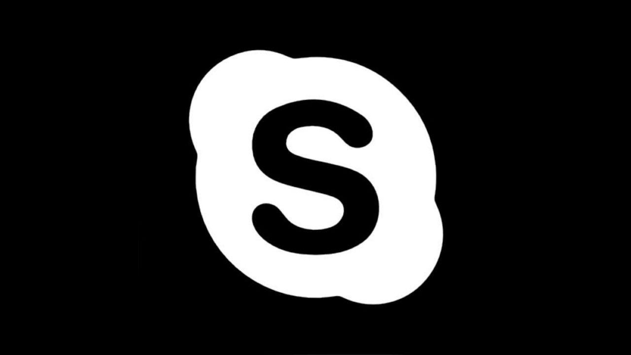 Black Skype Logo - Skype Theme (Dark Remix) - YouTube