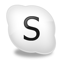 Black Skype Logo - Skype Transparent Black And White For Free Download On YA Webdesign