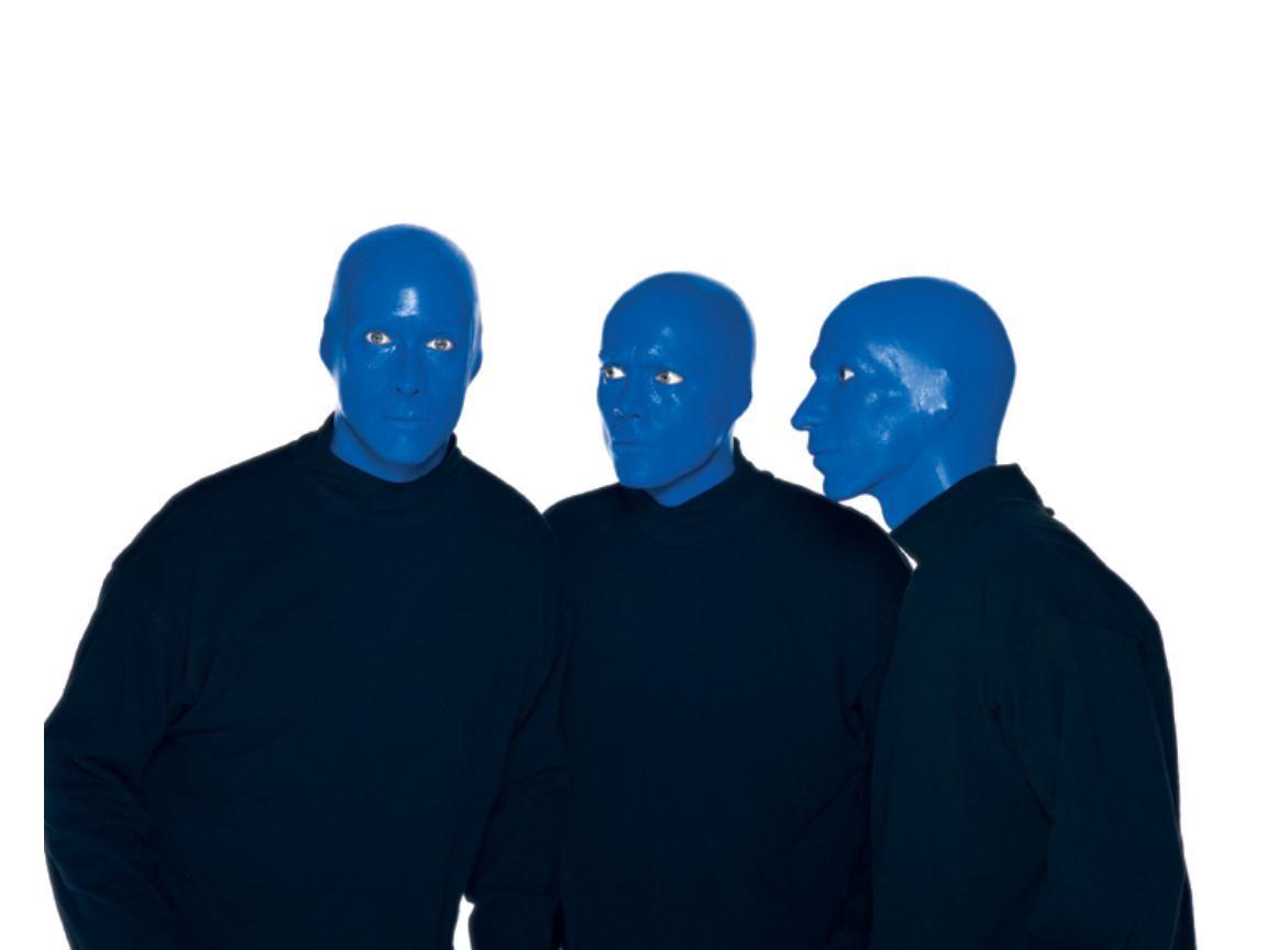 Three Blue People Logo - Arts-Louisville.com: Unique Blue Man Group Pulls Out All the Stops ...