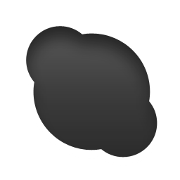 Black Skype Logo - Skype icon