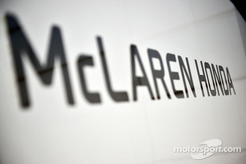 Honda McLaren F1 Logo - McLaren Honda logo at Malaysian GP 1 Photo