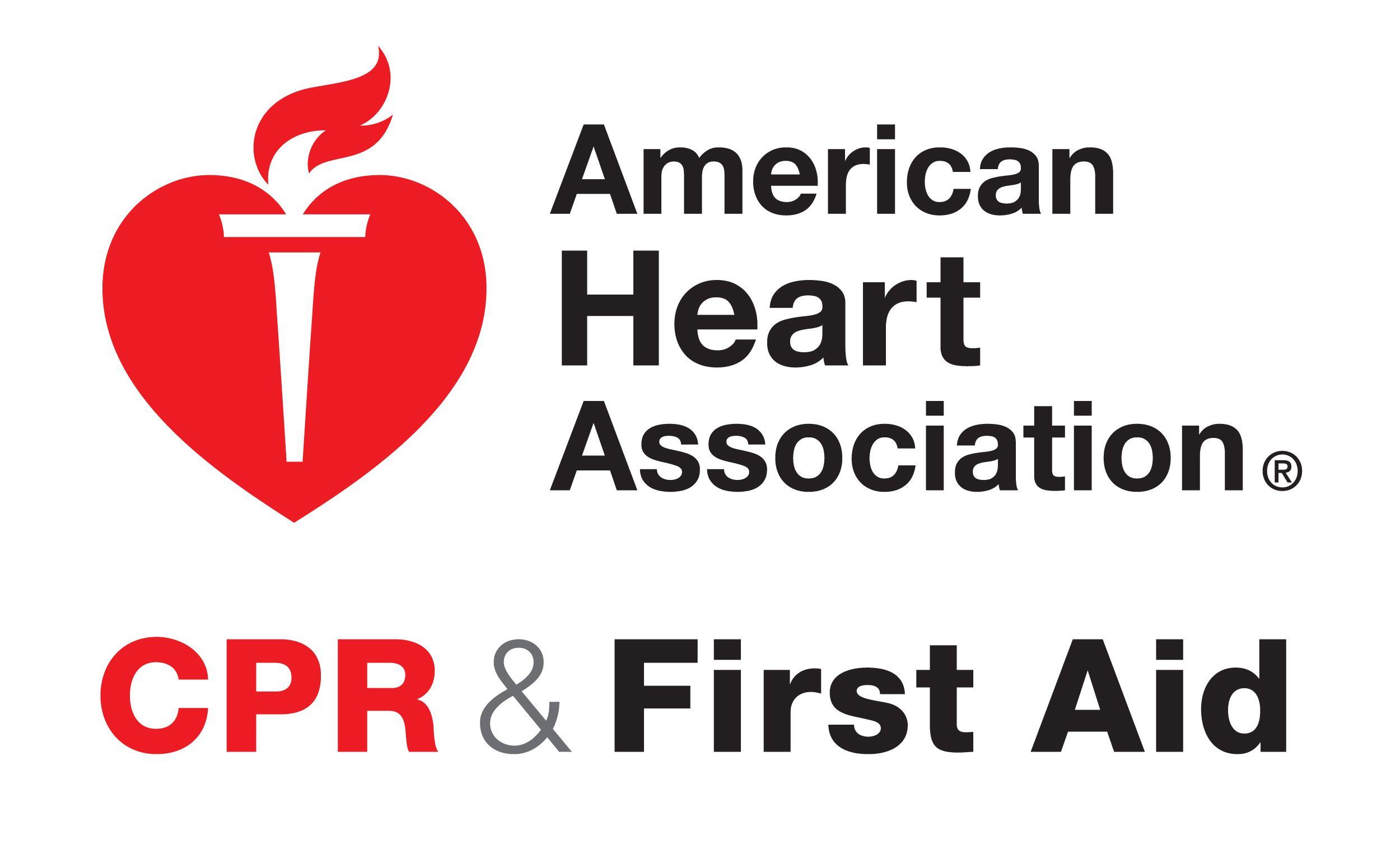 American Heart Association Logo - BLS Life Support CPR AED Hampshire CPR, EMT And First Aid