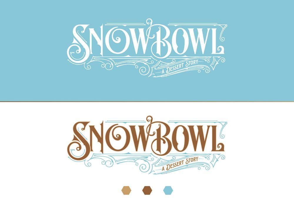 Snow Bowl Logo - Snow Bowl Cafe. Logo. London