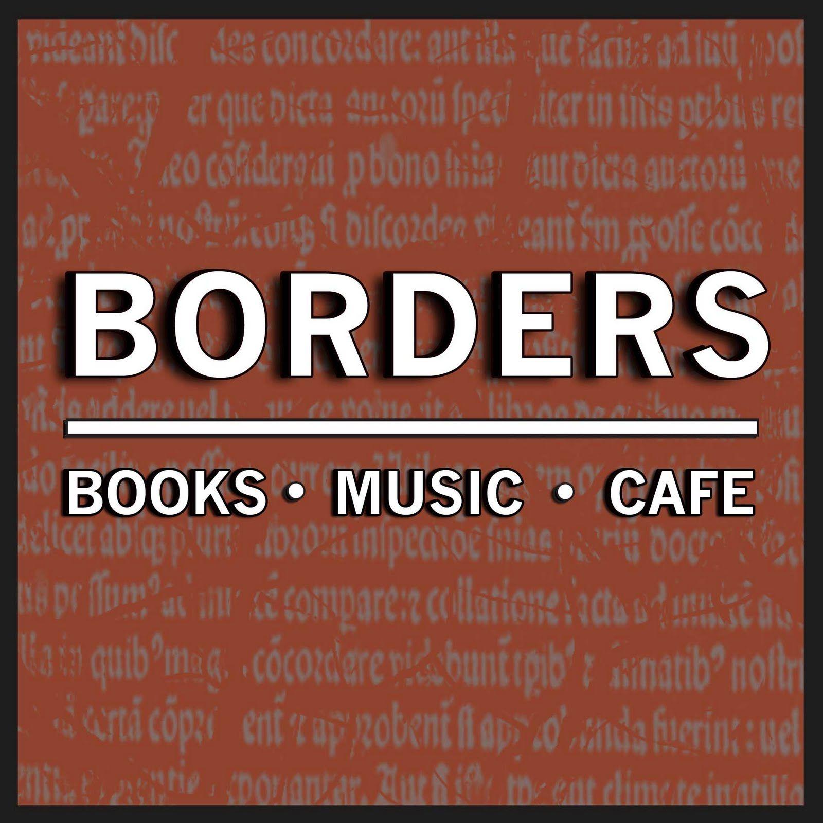 Borders Bookstore Logo - Linda Robinson: Borders Books: Adieu