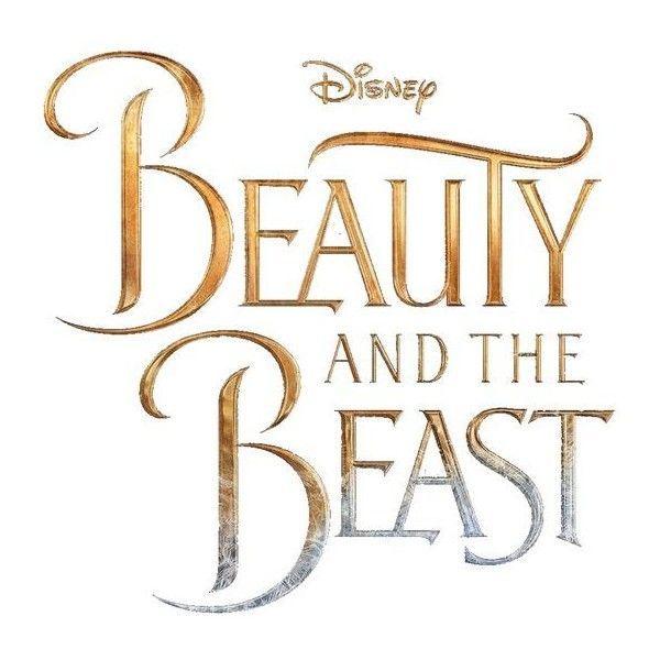 Beauty and the Beast Logo - Disney Beauty and the Beast 2017 Logo ❤ liked on Polyvore featuring